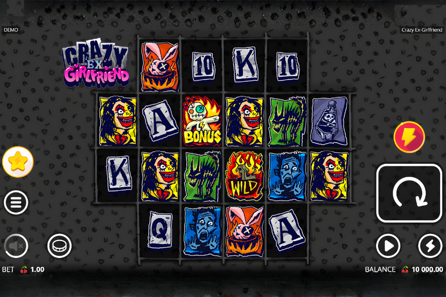 demo play of the crazy ex girlfriend slot by nolimit city